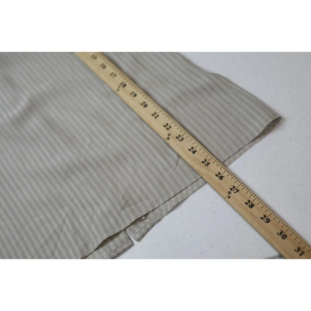 Vintage Giorgio Armani Blouse Women 38 Silk Blend Shoulder Pads Classic - Picture 8 of 12
